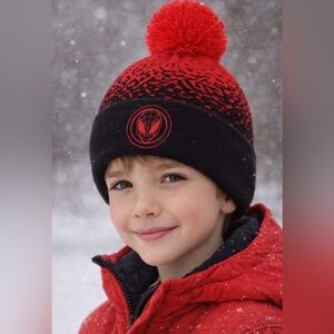 Spider-Man Beanie Pom Pom Hat by Marvel NWT